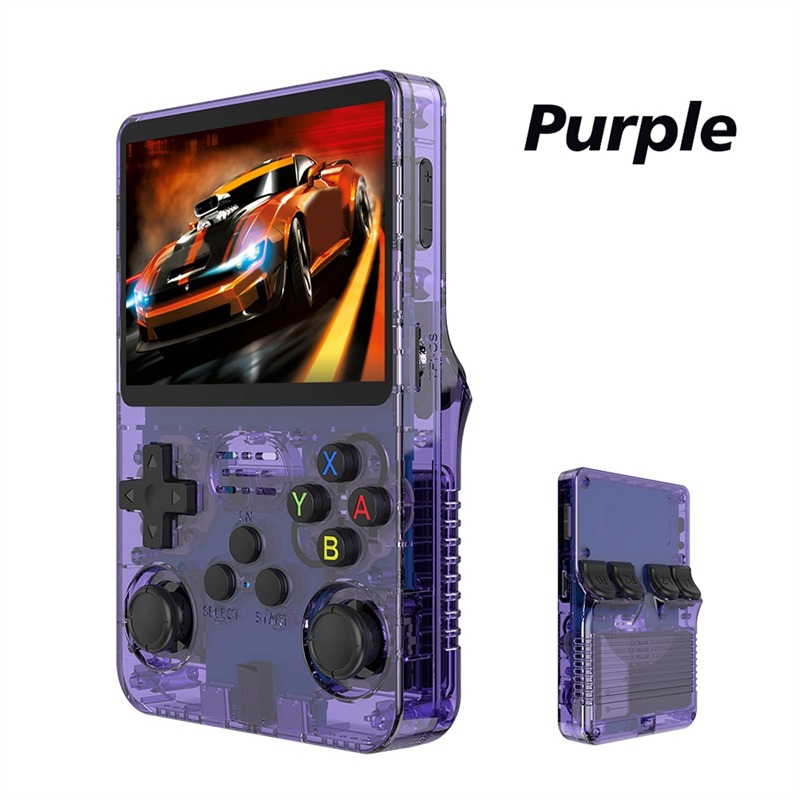 R36S Retro Game Console 64GB 20000+ Games Linux & PSP Gaming System 3.5" IPS Screen Portable Pocket Game