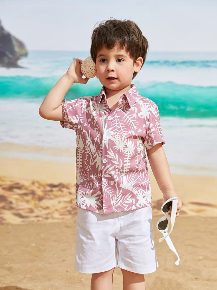 Boys' Shirt and Pant Set, 6 and 8 Years, 3 Colours