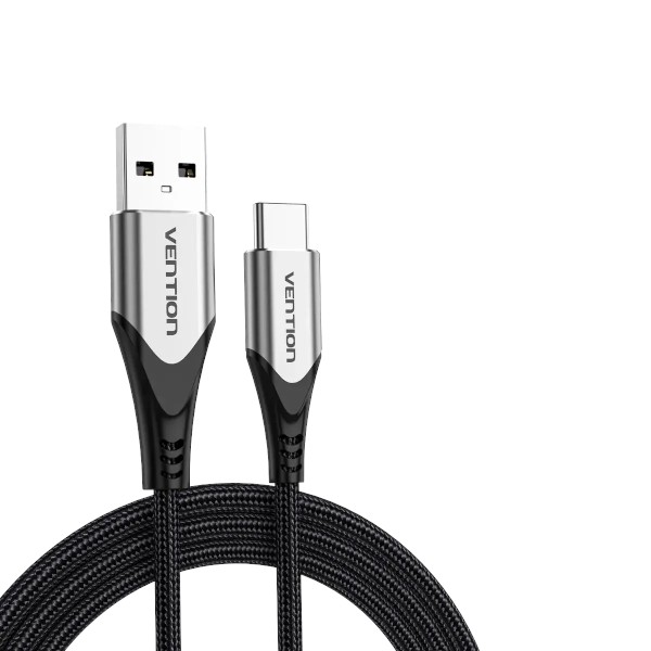 ভেনশন কটন ব্রাইডেড 1M USB 2.0 A to C 3A ক্যাবল