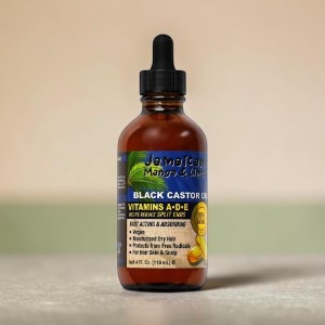 Jamaican Mango & Lime Vitamin A.D.E ব্ল্যাক ক্যাস্টর অয়েল 118ml