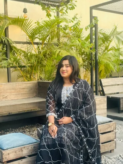 রেডিমেড জর্জেট ফোর পিস, লেস ও ইনার, M থেকে XL সাইজ