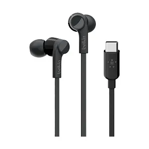 Belkin SoundForm G3H0002btBLK কালো ইয়ারফোন, Type-C কানেক্টরসহ
