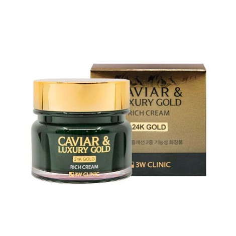 3W Clinic ক্যাভিয়ার ও লাক্সারি গোল্ড রিচ ক্রিম 100g