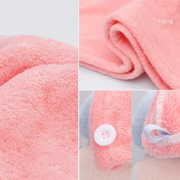 Super Soft Microfiber Hair Towel