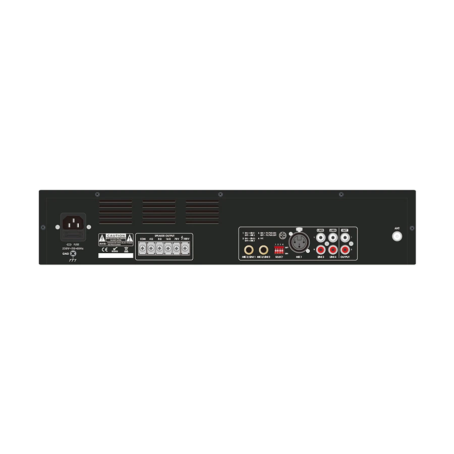 CMX EA-240A 240W PA Mixer Amplifier