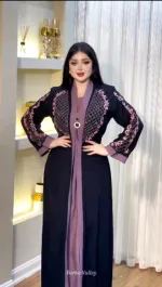 আবায়া অ্যাডজাস্ট কোটি বোরকা ড্রেস