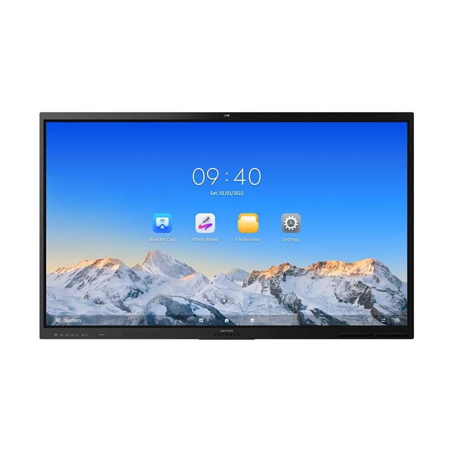 Hikvision DS-D5B75RB/FL 75 Inch 4K Interactive Panel with Camera & Mic