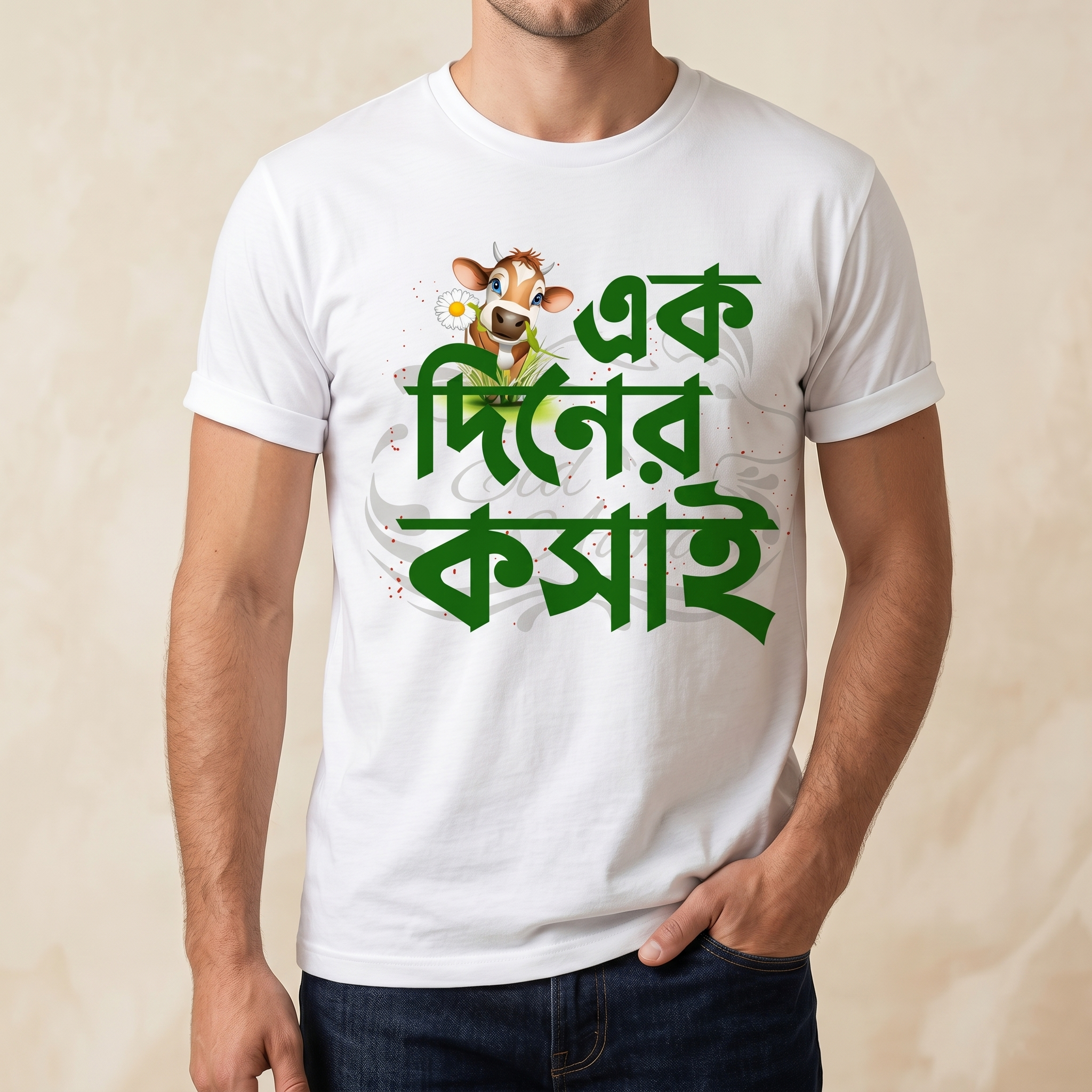 এক দিনের কসাই (Ek Diner Kosai) ঈদ স্পেশাল টি-শার্ট