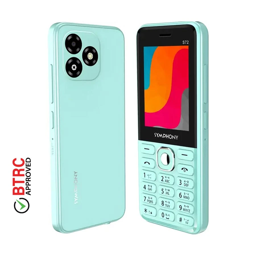 Symphony S72 Ocean Blue Dual SIM Feature Phone