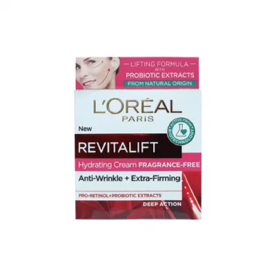 L'Oreal Revitalift অ্যান্টি-রিঙ্কেল + এক্সট্রা-ফার্মিং হাইড্রেটিং ক্রিম 50ml