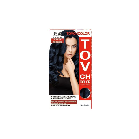 Tovch Hair color 30ml*2 - 2.8 Blue Black (China)