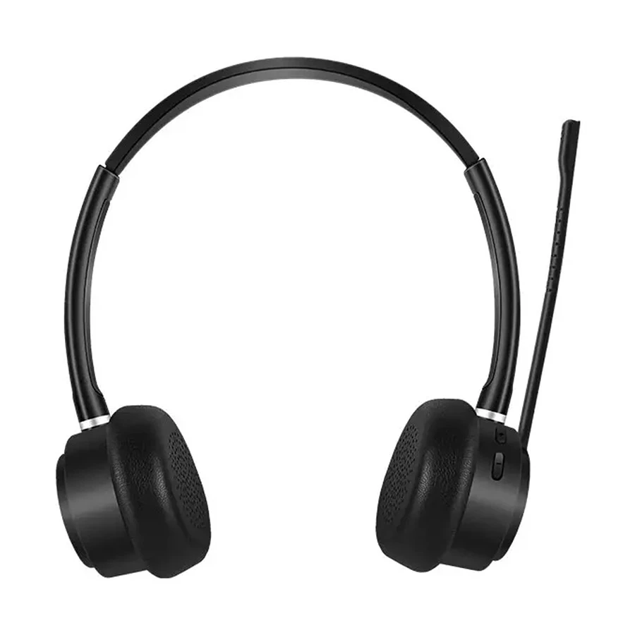 Inbertec CB110DM Duo Noise Cancelling Bluetooth Headset Black