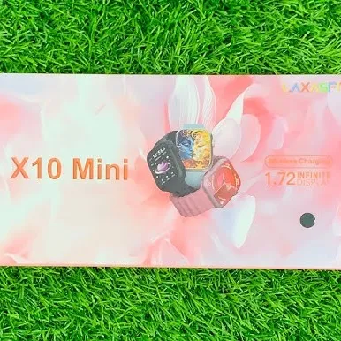 X10 মিনি স্মার্ট ওয়াচ – ব্লুটুথ কলিং, দুটি বেল্ট, হার্ট রেট মনিটরিং (মেয়ে ও বাচ্চাদের জন্য)