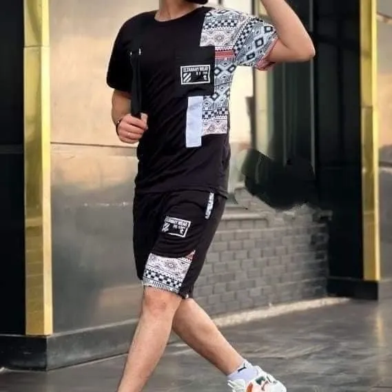 Men's P.P Fabric T-Shirt and Pants Combo, 3 Colours