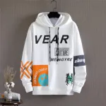 Men's Cotton Hoodie, 300 GSM, Sizes M to XL, 6 Colours