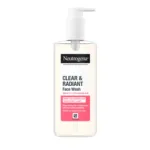 Neutrogena Clear & Radiant ফেস ওয়াশ, নরমাল স্কিনের জন্য 200ml (নিউ ফর্মুলা)