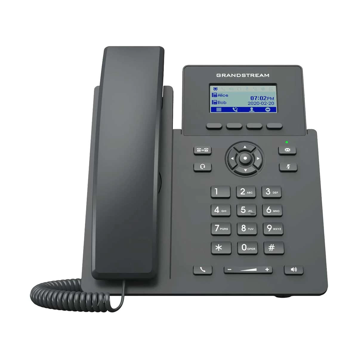 Grandstream GRP2601P 2-Line 2-SIP IP Phone with PoE, without Adapter