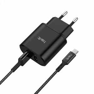 HAVIT HV-ST821 2 In 1 USB Charge Kit With USB To Micro Cable