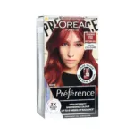 L'Oreal Preference Les Vivids শিমারিং হেয়ার কালার 5.664 Cherry Red