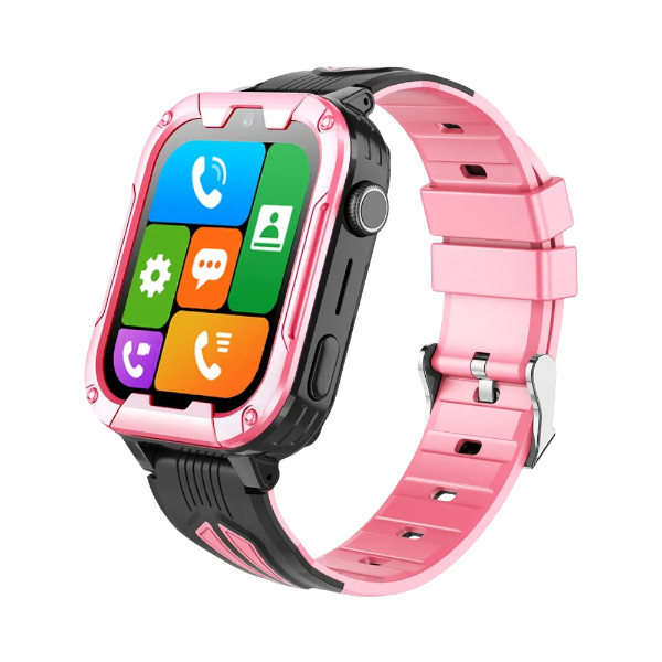 YES Kids Magic 4G GPS ভিডিও কলিং স্মার্টওয়াচ, ওয়াটারপ্রুফ (গোলাপি)