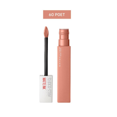 Maybelline Super Stay Matte Ink লিকুইড লিপস্টিক - 60 Poet