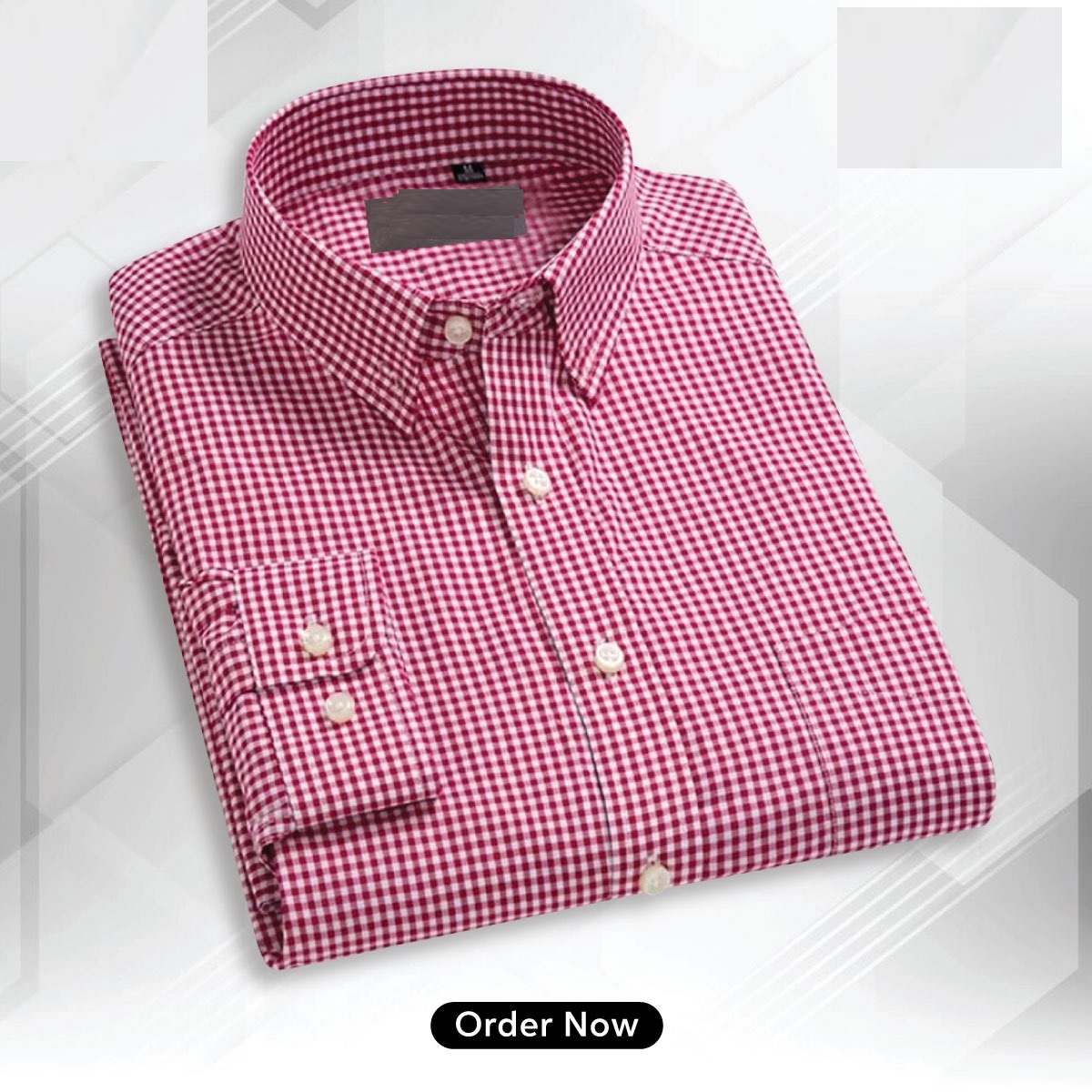 Men's Pure Cotton Shirt, Sizes M to XXL, 3 Colours