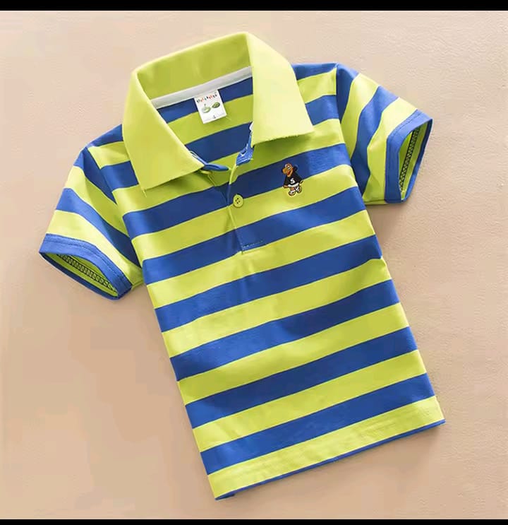বাচ্চাদের পিওর কটন পোলো শার্ট, 1 থেকে 10 বছর