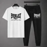 Men's Mesh Fabric Tee and Full Pant Two-Piece Set, 6 Colours