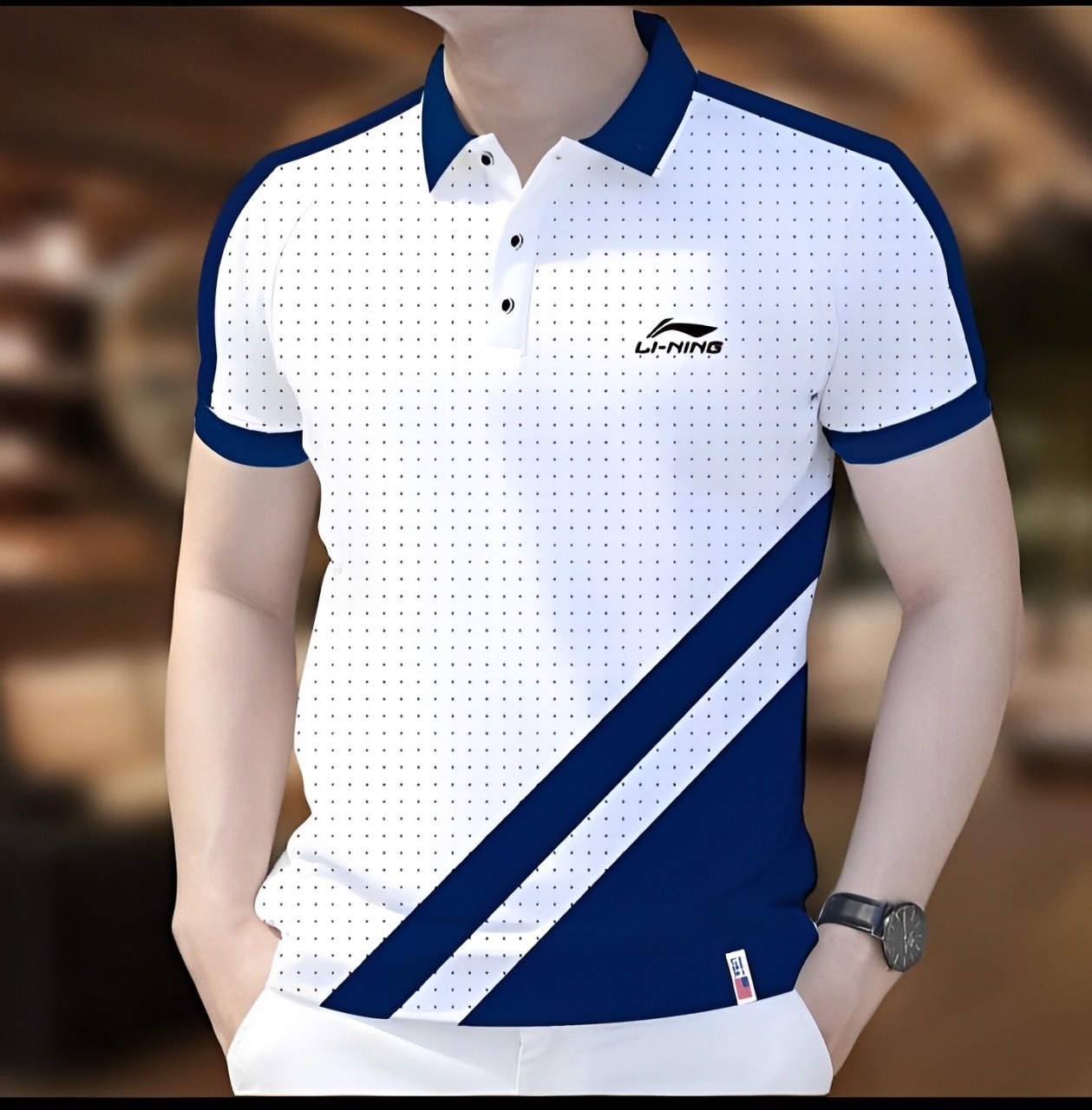 Men's Cotton Polo Shirt, 195 GSM, Sizes M to XL, 3 Colours