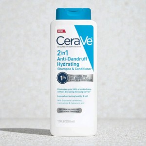 CeraVe 2in1 অ্যান্টি-ড্যানড্রাফ হাইড্রেটিং শ্যাম্পু ও কন্ডিশনার 355ml