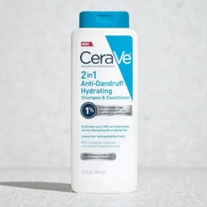 CeraVe 2in1 অ্যান্টি-ড্যানড্রাফ হাইড্রেটিং শ্যাম্পু ও কন্ডিশনার 355ml