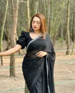 জর্জেট স্টোন শাড়ি