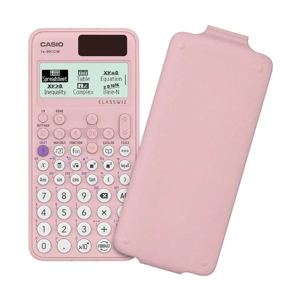Casio FX-991CW-PK 12 ডিজিট (10 & 2) নন-প্রোগ্রামেবল সায়েন্টিফিক ক্যালকুলেটর