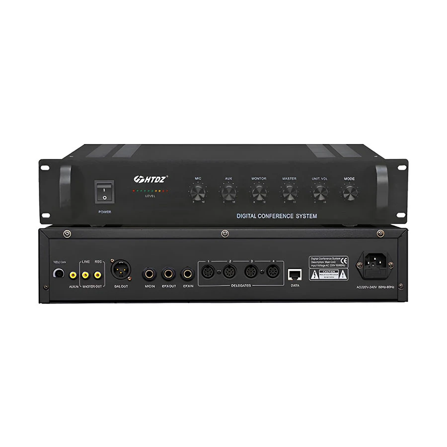 HTDZ HT-3000 Black Conference System Central Unit