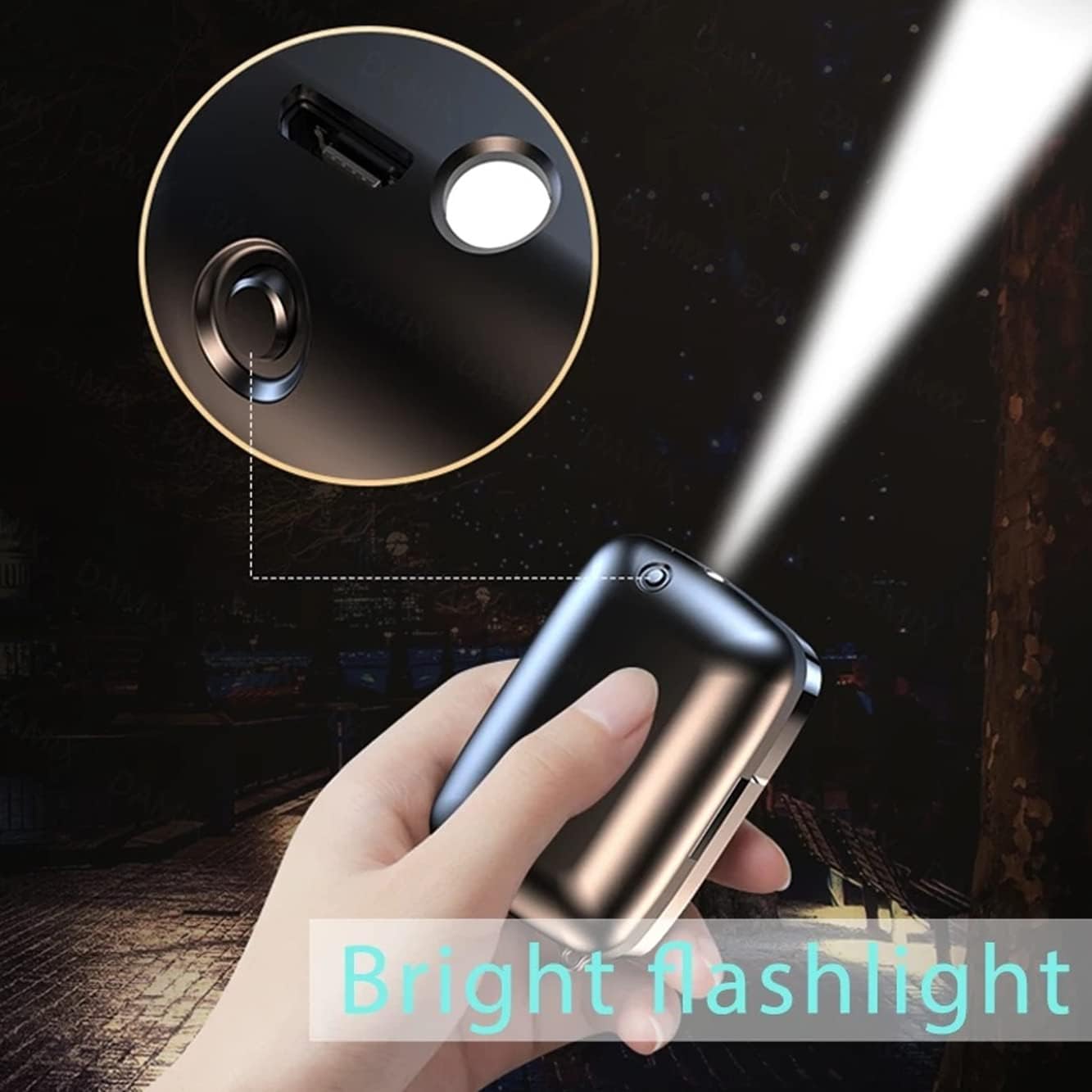 M19 ট্রু ওয়্যারলেস ইয়ারবাডস, 2000mAh পাওয়ার ব্যাংক কেস ও LED ডিসপ্লে