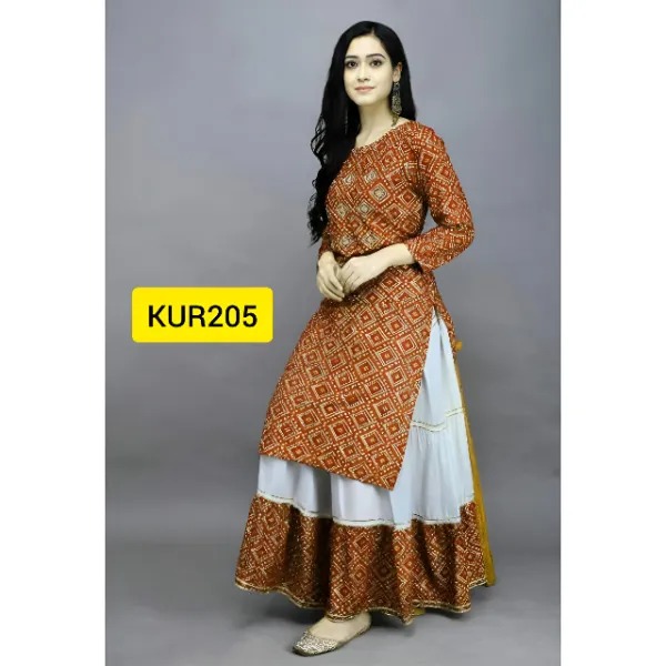 Semi-Readymade Cotton Two Piece, Body Size 44