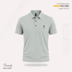 Men's Mercerized Fabric Polo Shirt, Size XL, 2 Colours