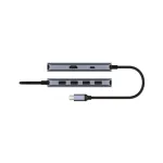 CUDY UH500 6-ইন-1 HDMI 4K USB-C হাব
