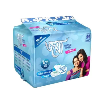 Joya স্যানিটারি ন্যাপকিন - Wings Regular 8 প্যাড প্যাক 80-90g