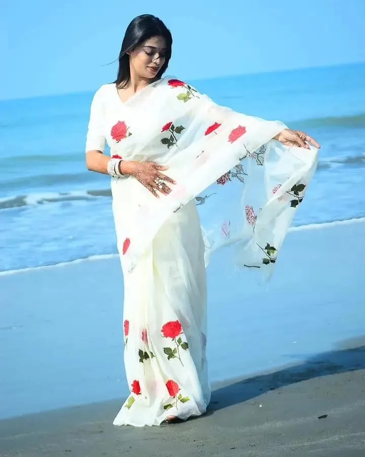 Chanderi Silk Saree for Daily and Festive Wear, 12 Haath