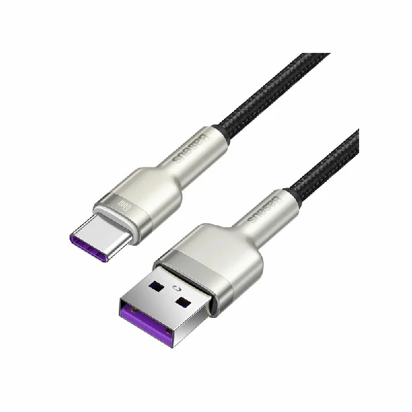 বেসিউস ক্যাফুল সিরিজ 1M USB থেকে টাইপ-C 66W মেটাল ডেটা কেবল (CAKF000101)