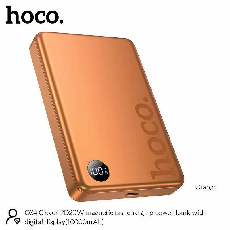 Hoco Q34 Magnetic Wireless Charging Power Bank 10000 mAh