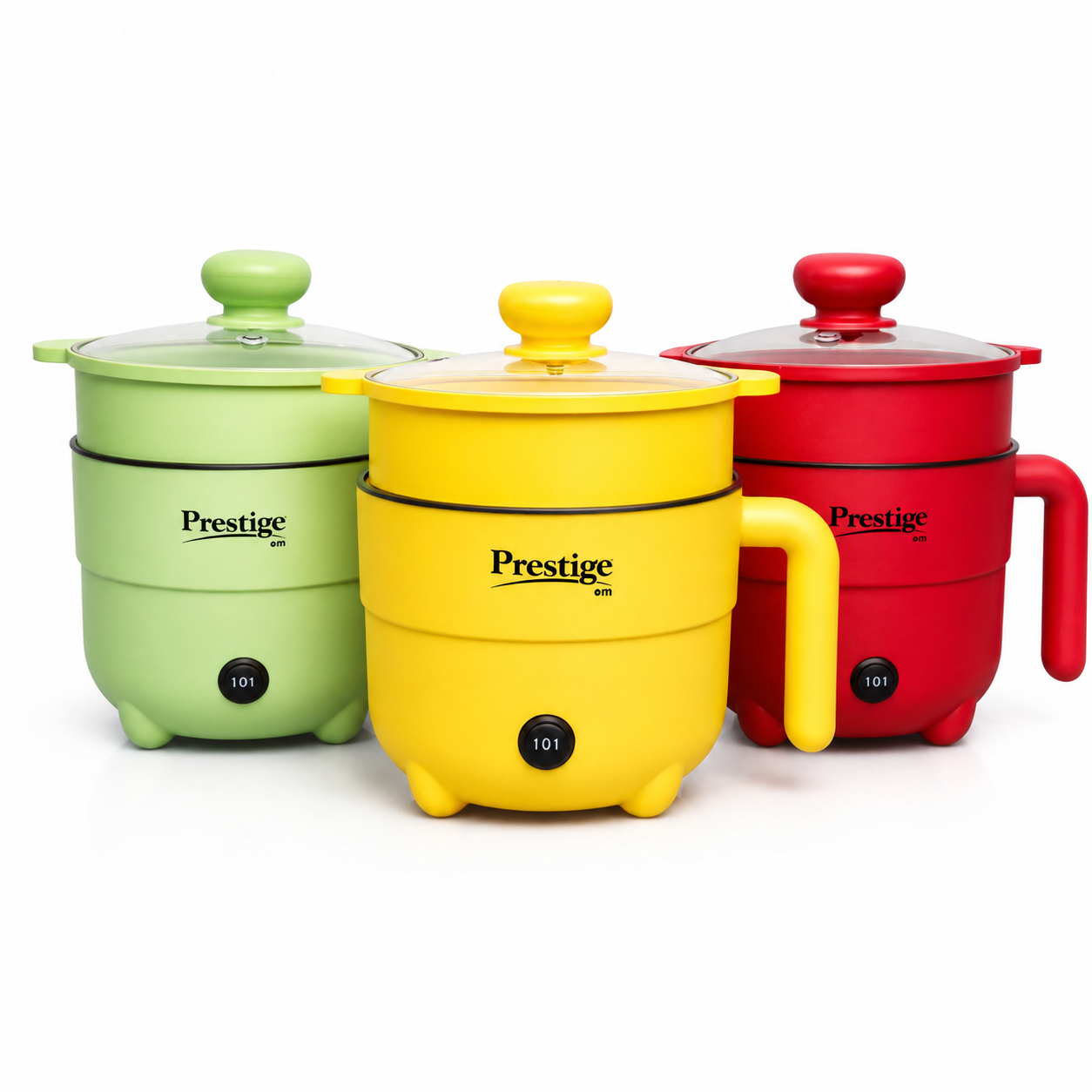 Prestige 3.2L মাল্টিফাংশনাল ইলেকট্রিক কুকার 1500W, নন-স্টিক, স্টিমার ট্রেসহ