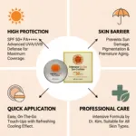 3W Clinic ইনটেনসিভ DR. Kim সান কুশন SPF50+ PA++ 15g