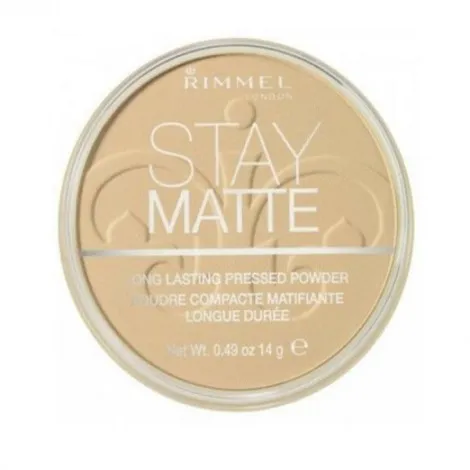 Rimmel Stay Matte প্রেসড পাউডার - 010 Warm Honey