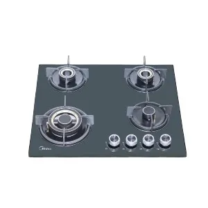Midea গ্যাস বার্নার 24" Fuoco Forte 60GE503 (কালো)