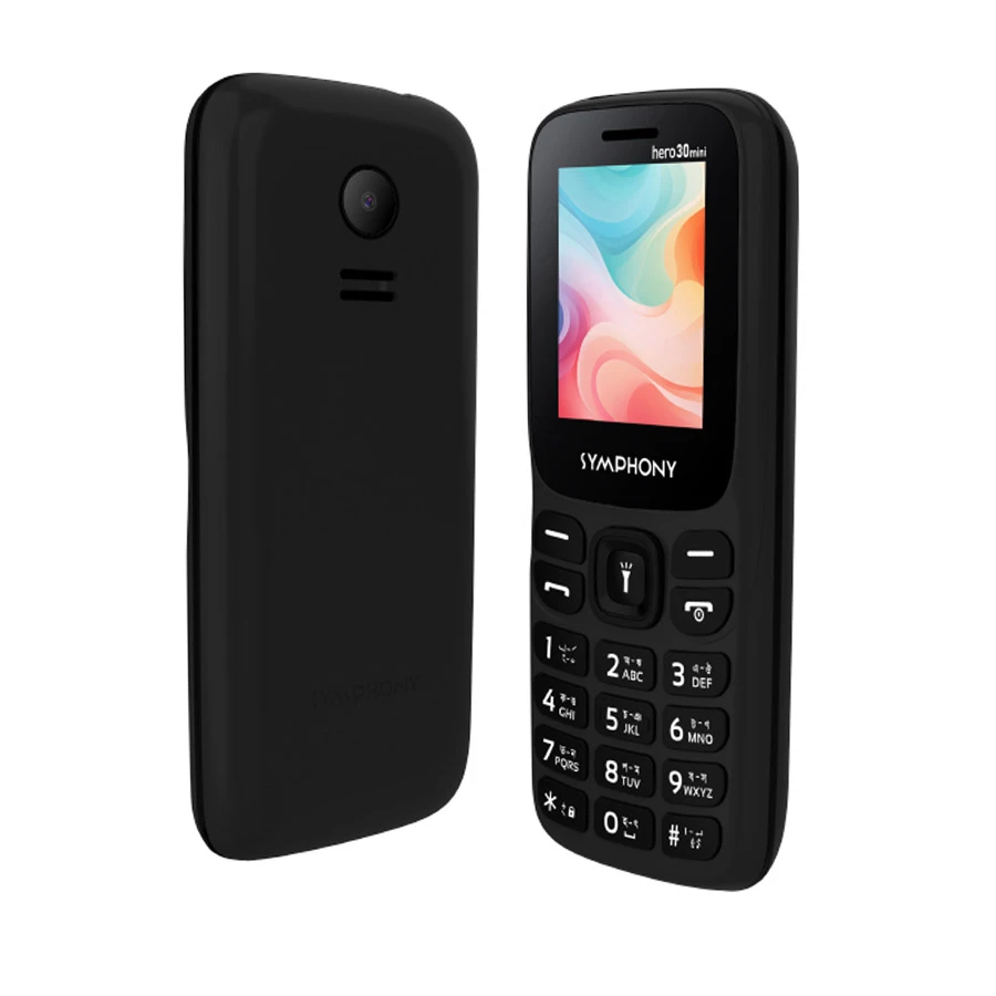 Symphony Hero 30 Mini Ink Black Dual SIM Feature Phone