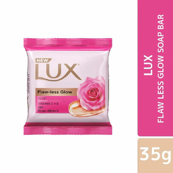 Lux Soap Bar Flaw-less Glow 35gm