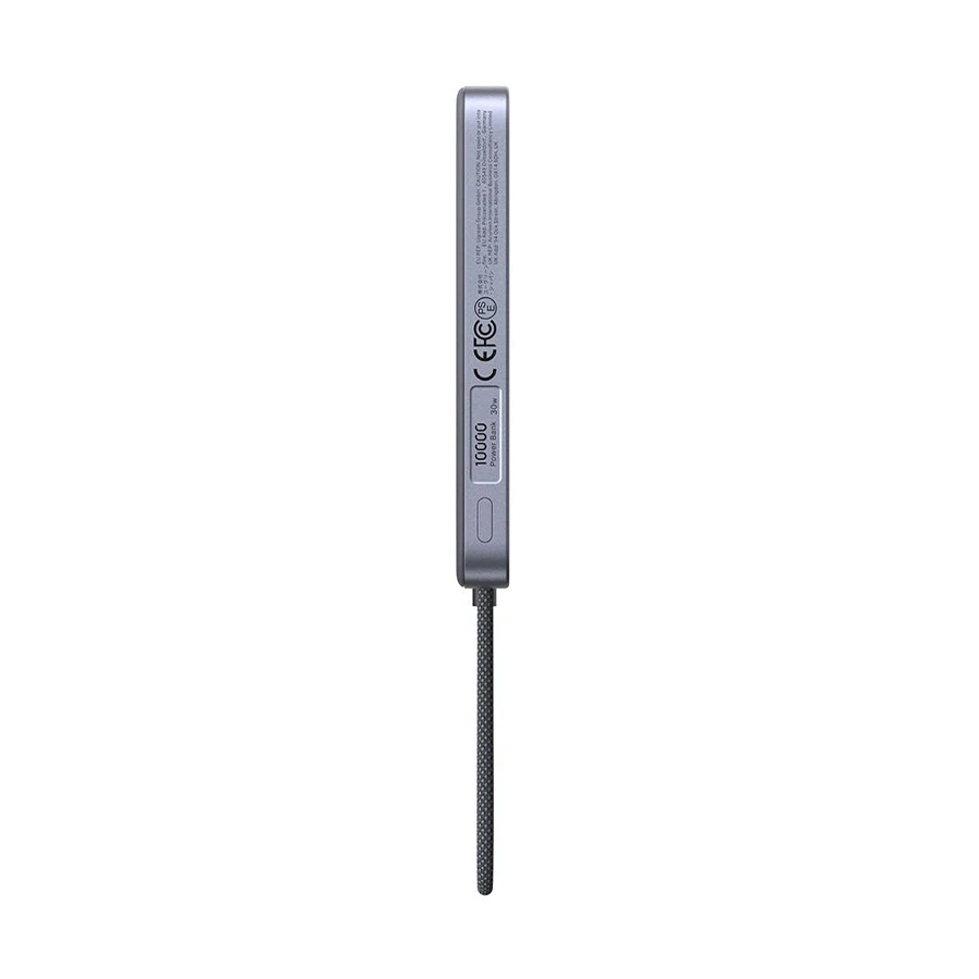 UGREEN PB570 10000mAh 30W Qi2 Magnetic Wireless Power Bank, Gray