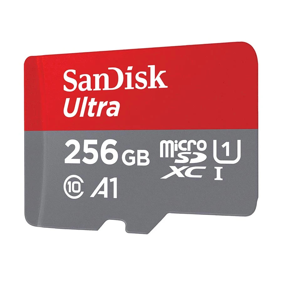SanDisk Ultra SQUAC 256GB MicroSDXC UHS-I U1 Class 10 A1 Memory Card